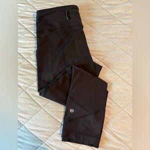 Lululemon Pace Rival Crop *Full-On Luxtreme 22" Black
